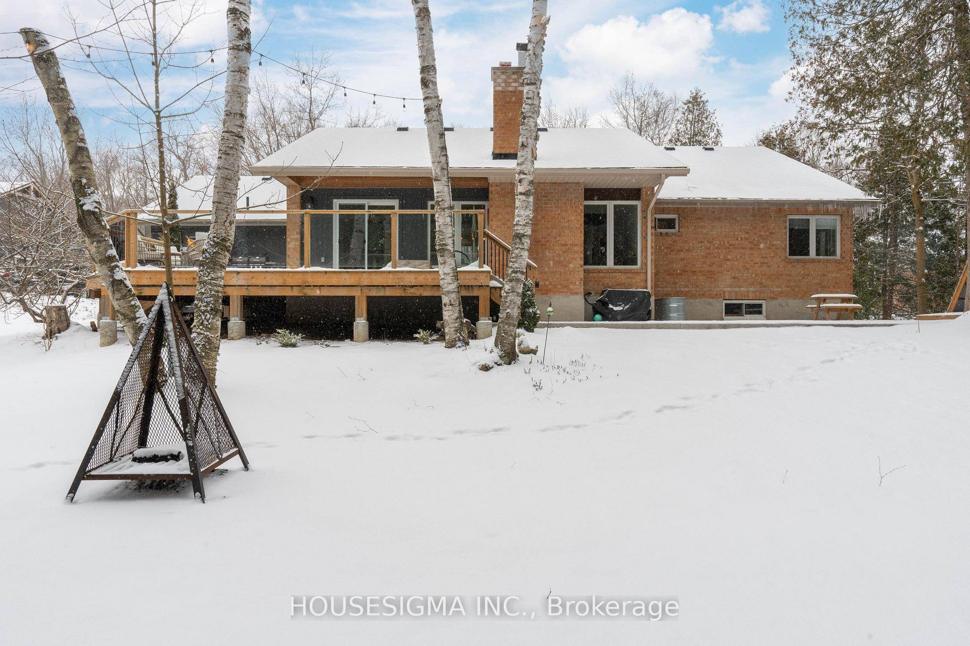 Discover the ultimate retreat in town with this exquisite open concept bungalow with a bright finished basement, perfectly situated on a half acre estate conservation lot embraced by lush forests ...