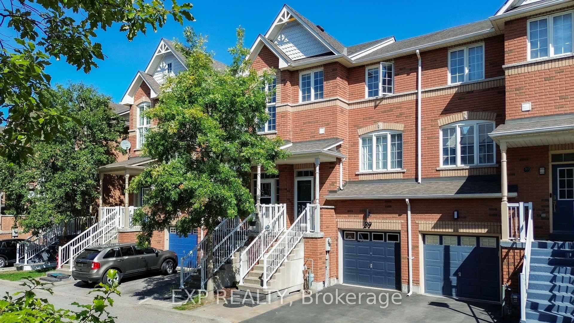 Prime Location ! Beautiful Townhome 3 1 Bedroom, 3 Washroom And A Rare Walk Out Finished Basement.