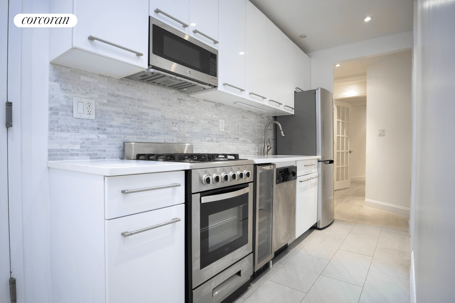Situated in Prime Flatiron location, in boutique building right by Madison Square Park 3 bedroom, 1 bath with washer dryer in unit.