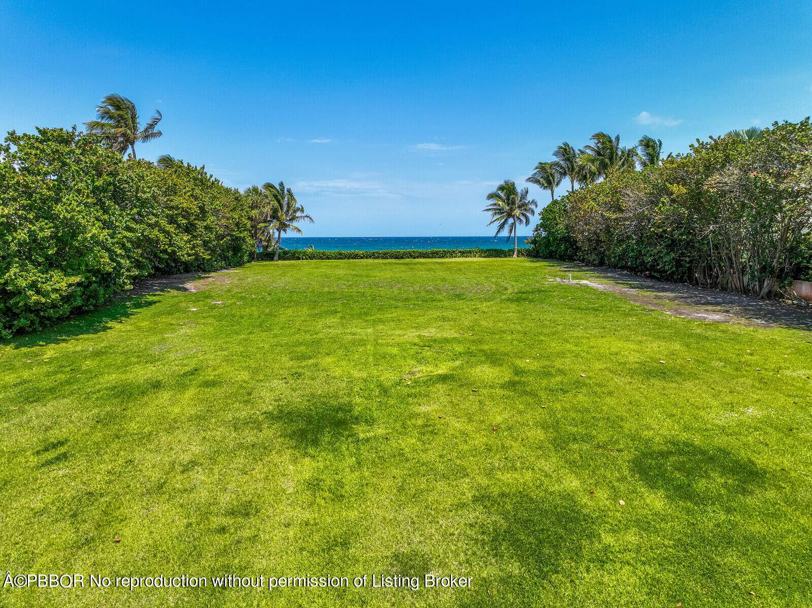 Just over 150 feet of direct beachfront land ready for your dream home.
