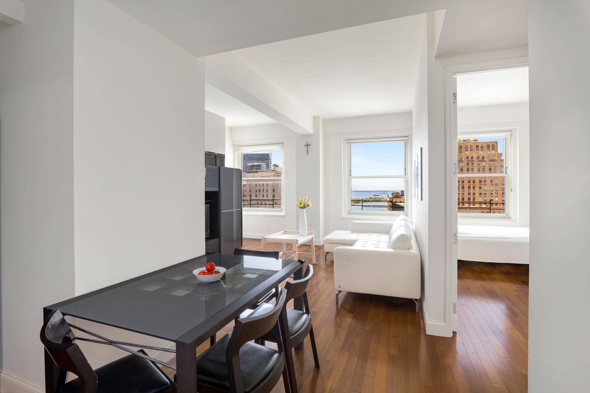 NEW TO MARKET STUNNING NEW YORK HARBOR AND RIVER VIEWS.