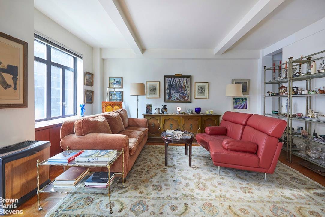 MOMA MUSINGS A rare seven room, spacious home across the street from MOMA, apartment 6FEH in Regent House is the result of a thoughtful combination of three apartments.