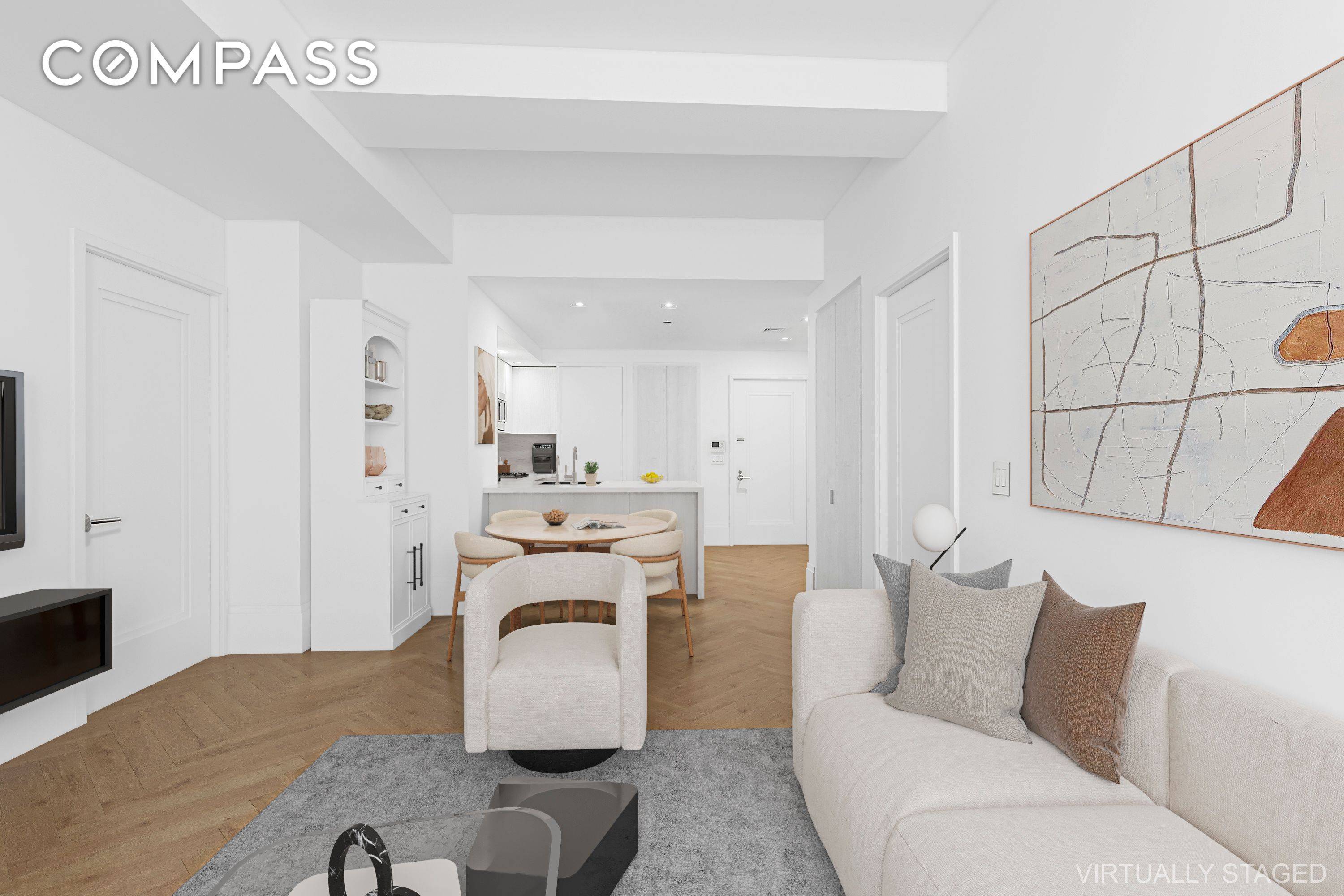Best two bed currently in the building, an exquisite living experience in the heart of Manhattan's prestigious Wall Street area with Residence 17A.