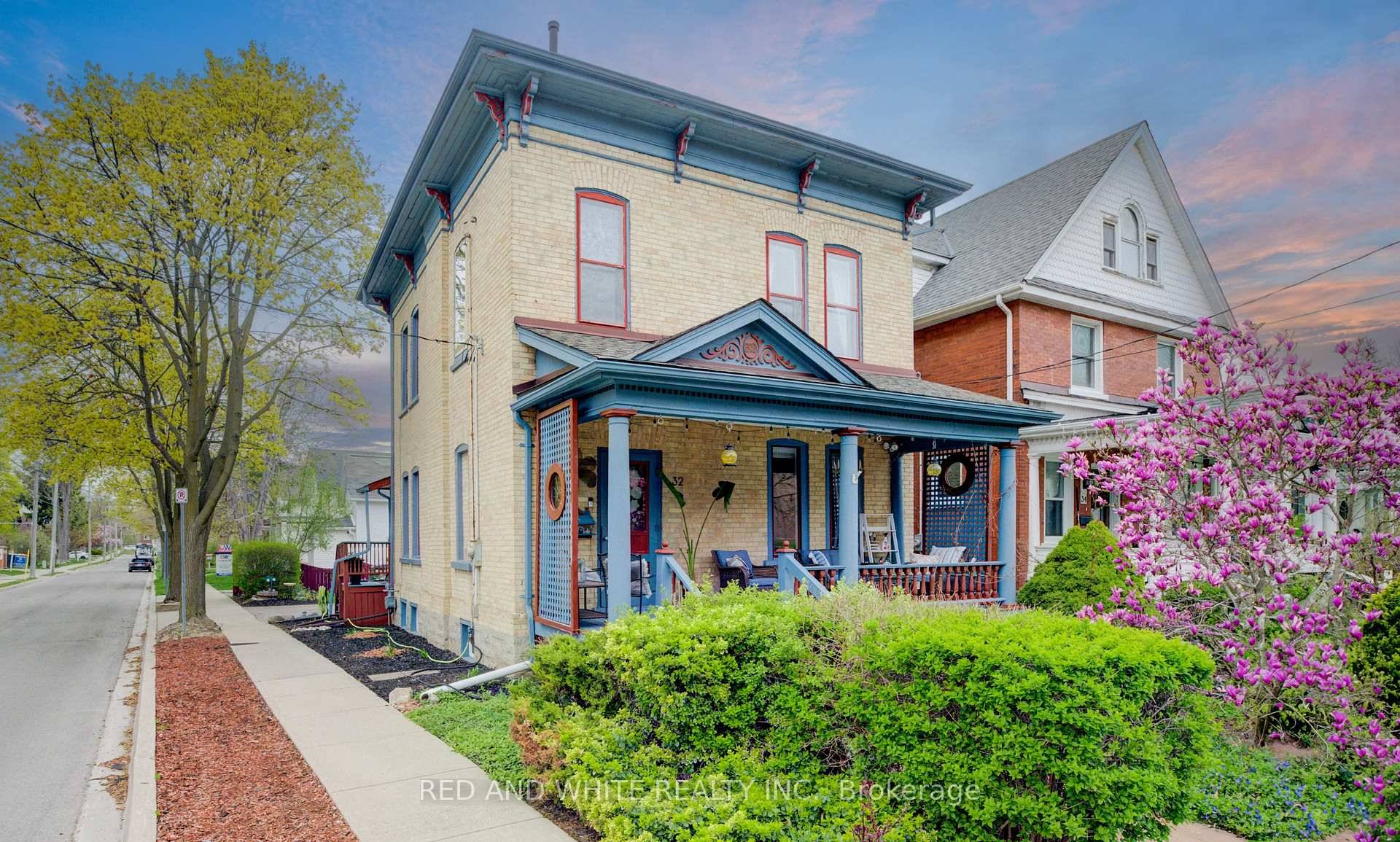 Nestled on a quiet, tree lined street in the heart of Kitchener's vibrant East Downtown core, this distinguished century home blends timeless charm with everyday convenience.
