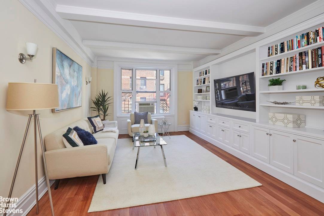 Renovated three bedroom, two bathroom home in an intimate, pre war co op just off Park Avenue.