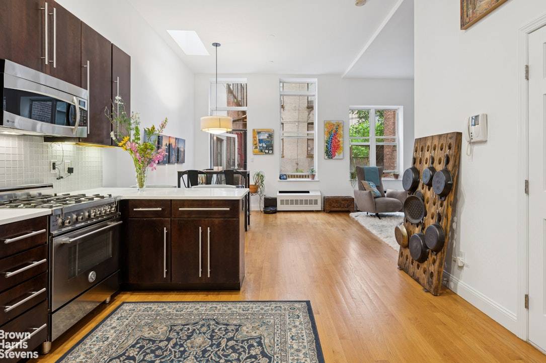 Spectacular Duplex with Dreamy Garden Oasis Welcome to Residence 1 at 302 West 122nd a stylish 1316 sqf 2 bed 2 bath duplex with a 575 sq ft private garden, ...