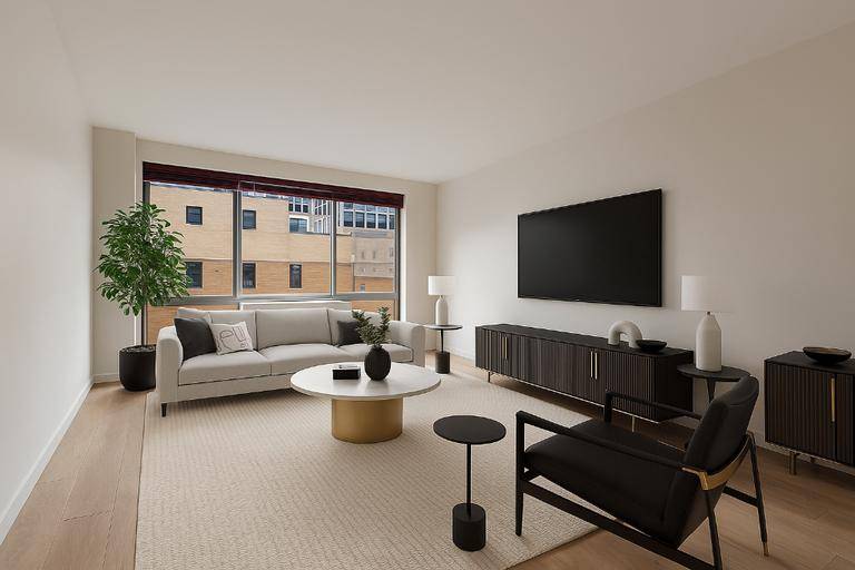 South facing, Spacious, Quiet and Modern One Bedroom Full service condo in Prime West Chelsea.