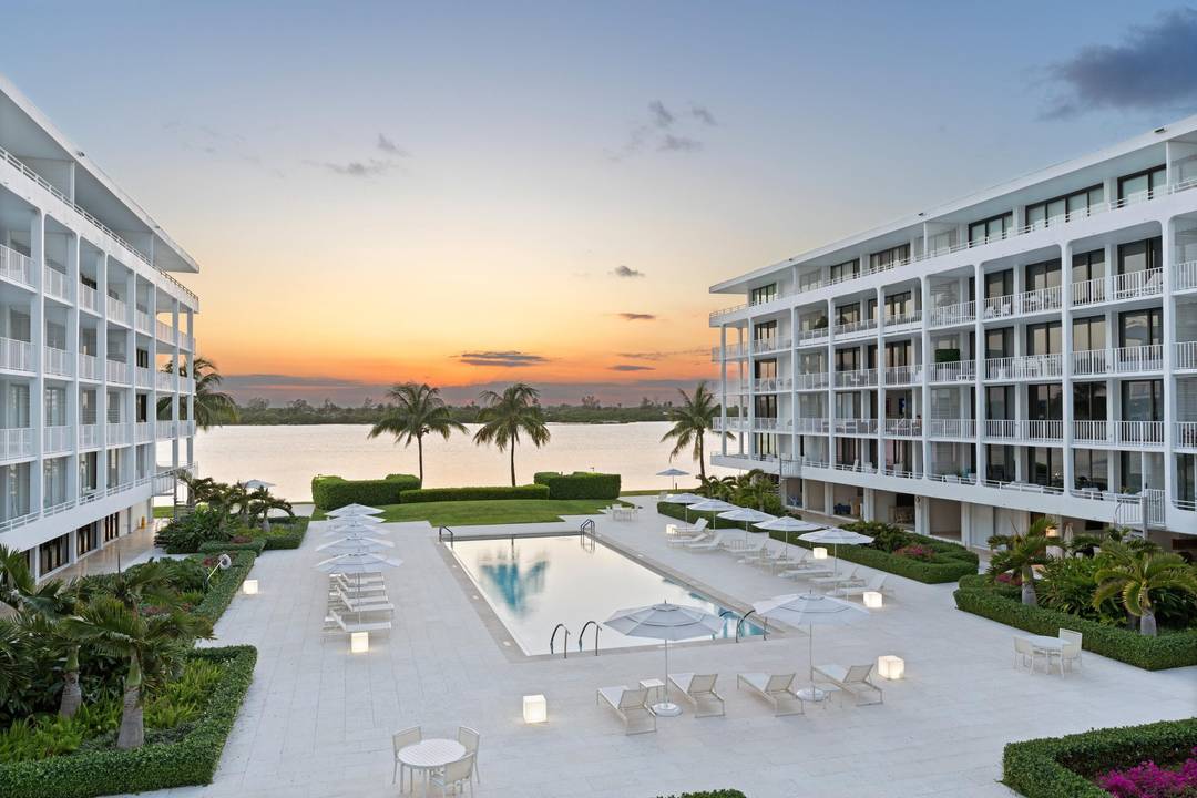 Directly across from The Four Seasons.