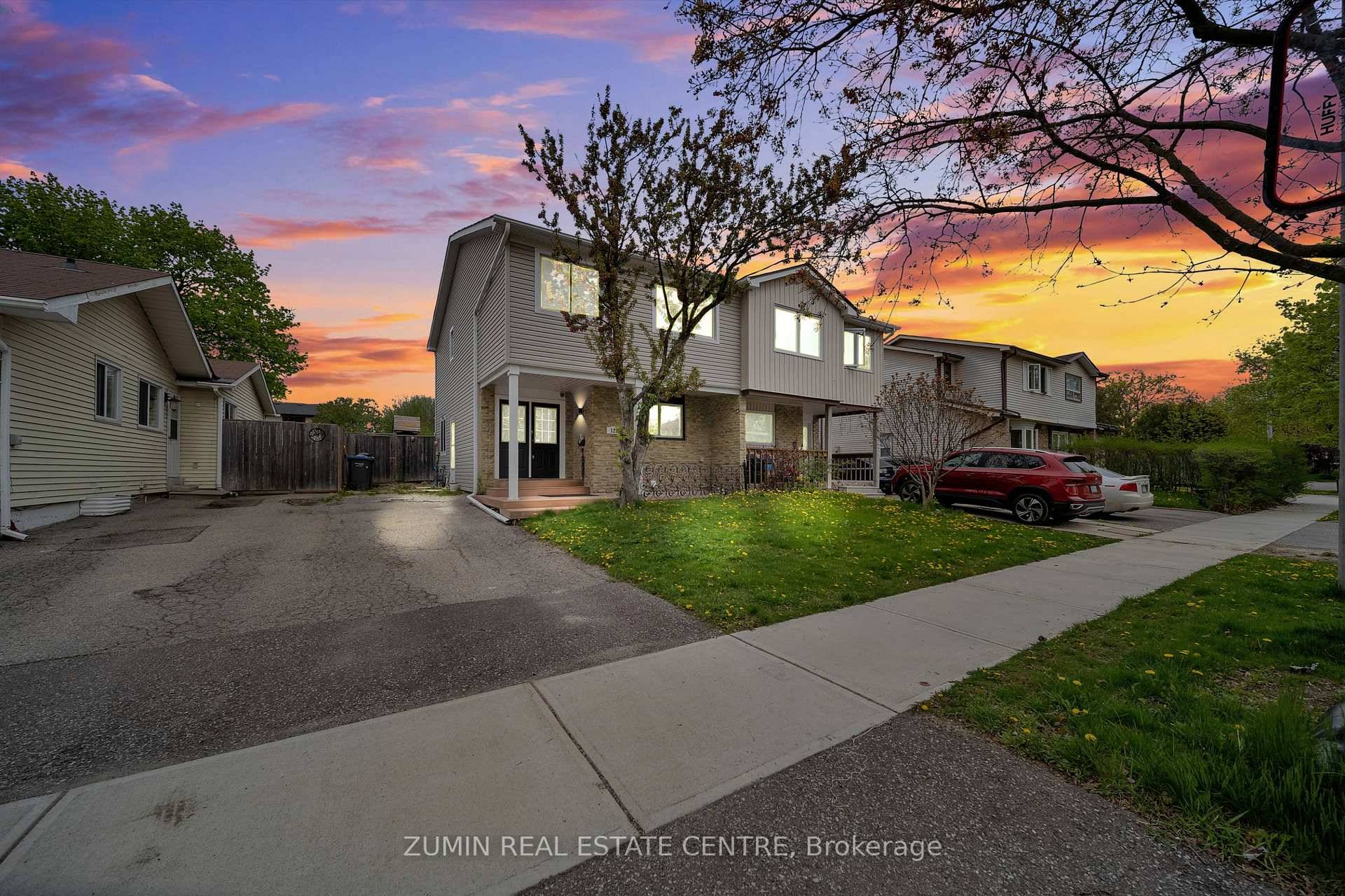 Welcome to this Rare 4 bedrooms and 3 washrooms Semi In a Very High Demand Area With Finished Basement.