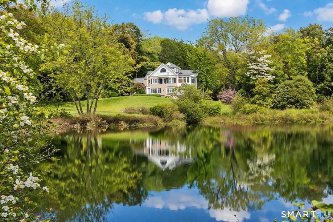 This restored, 6, 100 sf expanded 18th century antique commands a view of its 1.