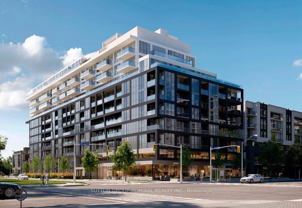 Brand New 1 Bedroom Plus Den Can Be 2nd Bedroom Excellent Layout The modern Kitchen has Stainless Steel appliances, 2 tone Cabinetry w modern flat doors and lots of cupboard ...