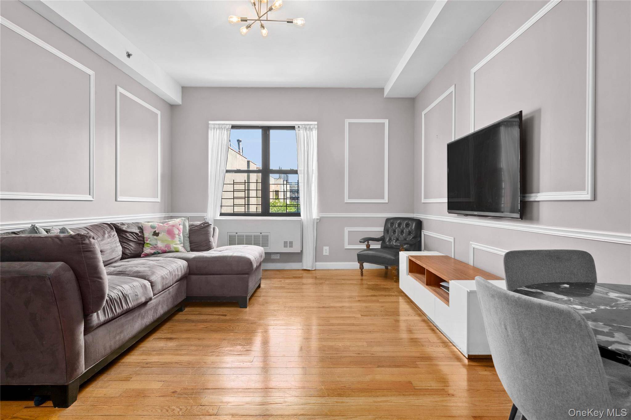 Spacious 2 BR, 2 Bath Harlem Condo with 10 Foot Ceilings, Walk In Closet amp ; Deeded Storage This south facing fifth floor home offers approximately 1, 018 sq ft ...