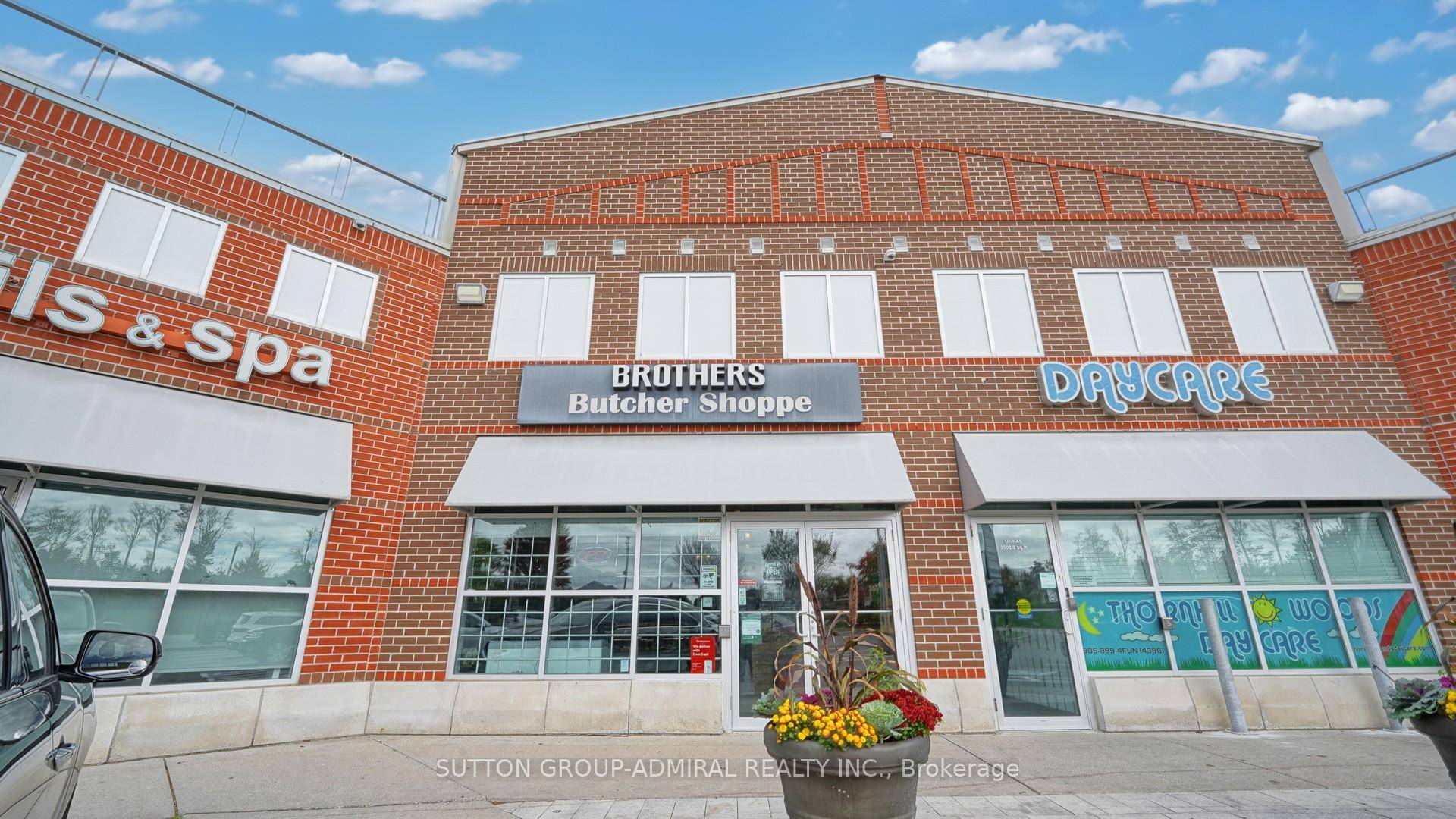 Fantastic opportunity to own a turn key butcher shop with growing sales and profits in a busy Vaughan plaza Yogurty's, Mister Laffa, Levetto along high traffic Dufferin St between Highway ...