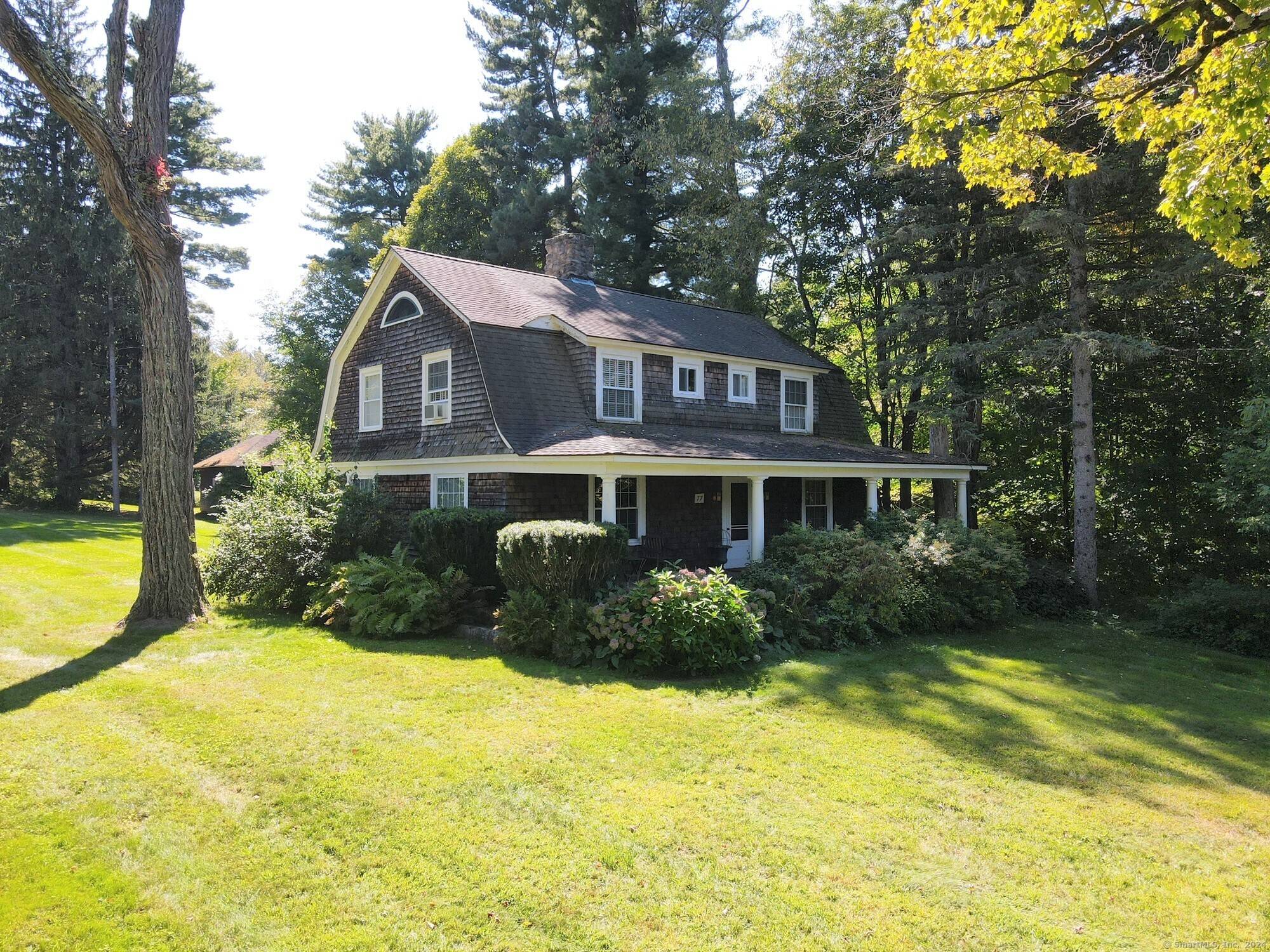 Enchanting Antique Dutch Colonial Estate with Carriage House and Barn.