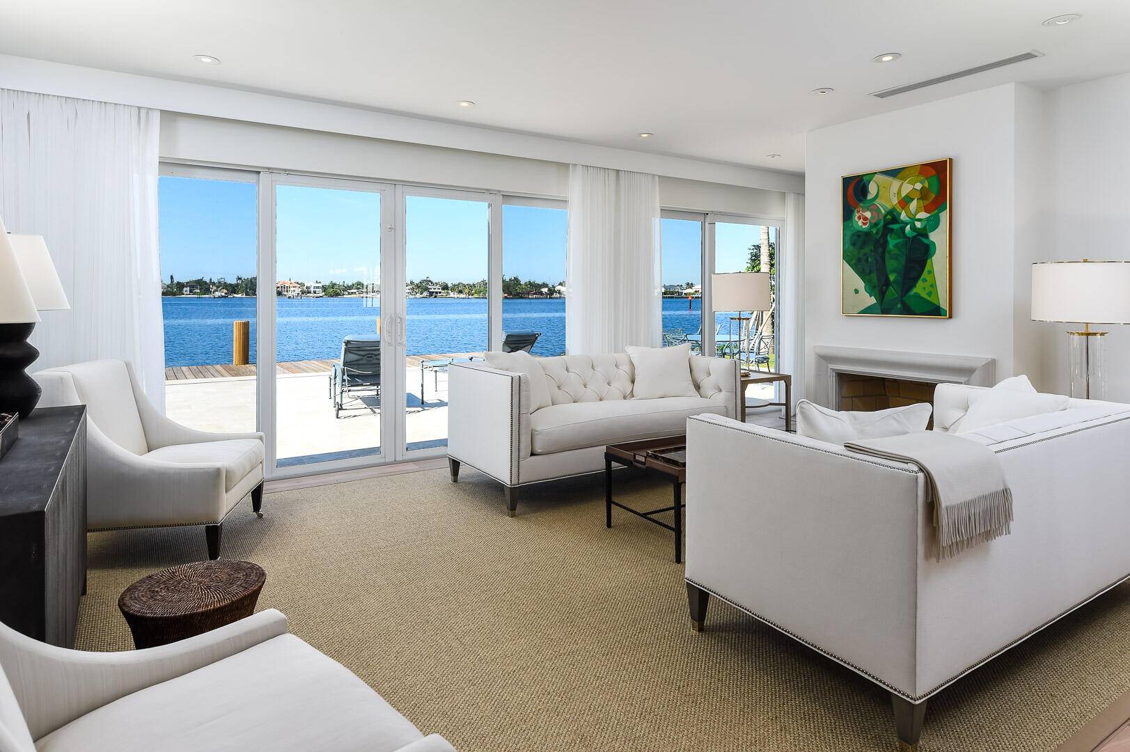 Outstanding Direct Intracoastal home with incredible west facing views.