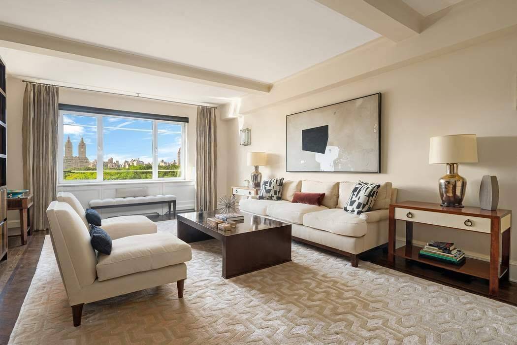 Renovated and in move in condition, this 11th floor Classic 6 offers spectacular Central Park views from the living room and corner primary and brilliant light in a distinguished cooperative ...