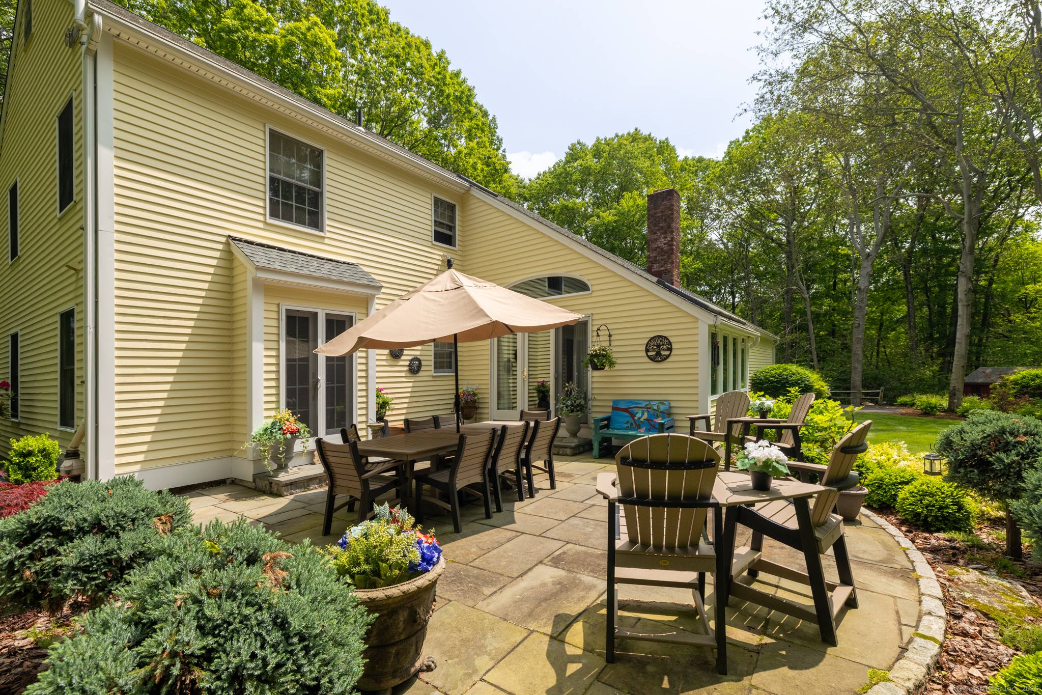 Elegant Saltbox Colonial in Sought After Middlebury, Nestled on 2.