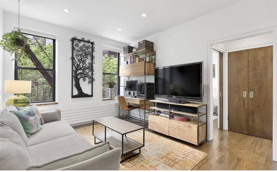 Meticulously gut renovated, sunny, South facing split two bedroom, one bath on the corner of Bleecker amp ; MacDougal Streets.