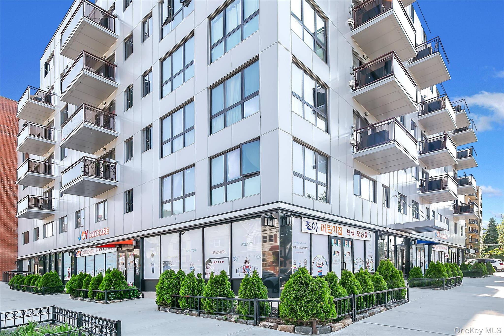 Bright and elegant one bedroom condo with an east facing balcony and a sun filled living room featuring floor to ceiling windows.