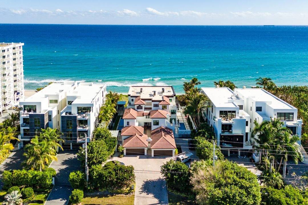 Rare opportunity to own a 3 level beachfront townhome with low HOA fees.