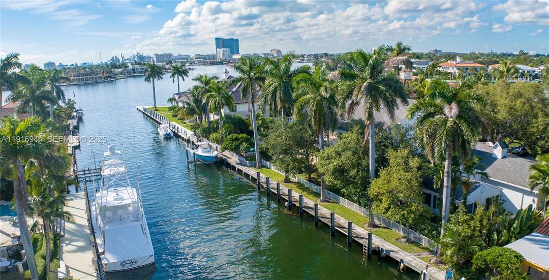 A truly rare Las Olas waterfront offering, just one property from the point, defined by an extraordinary 235 feet of straight line Intracoastal frontage an unparalleled setting for a premier ...
