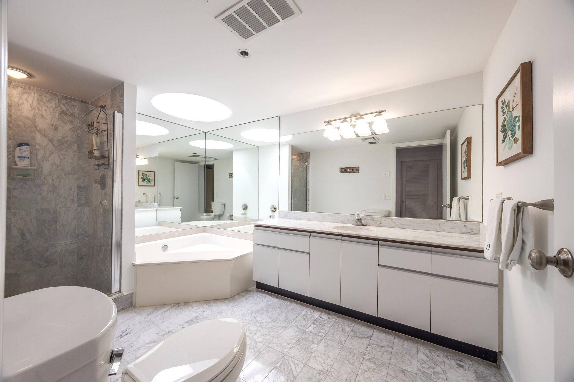 Step inside this charming condo that features an updated kitchen, and large bathroom.