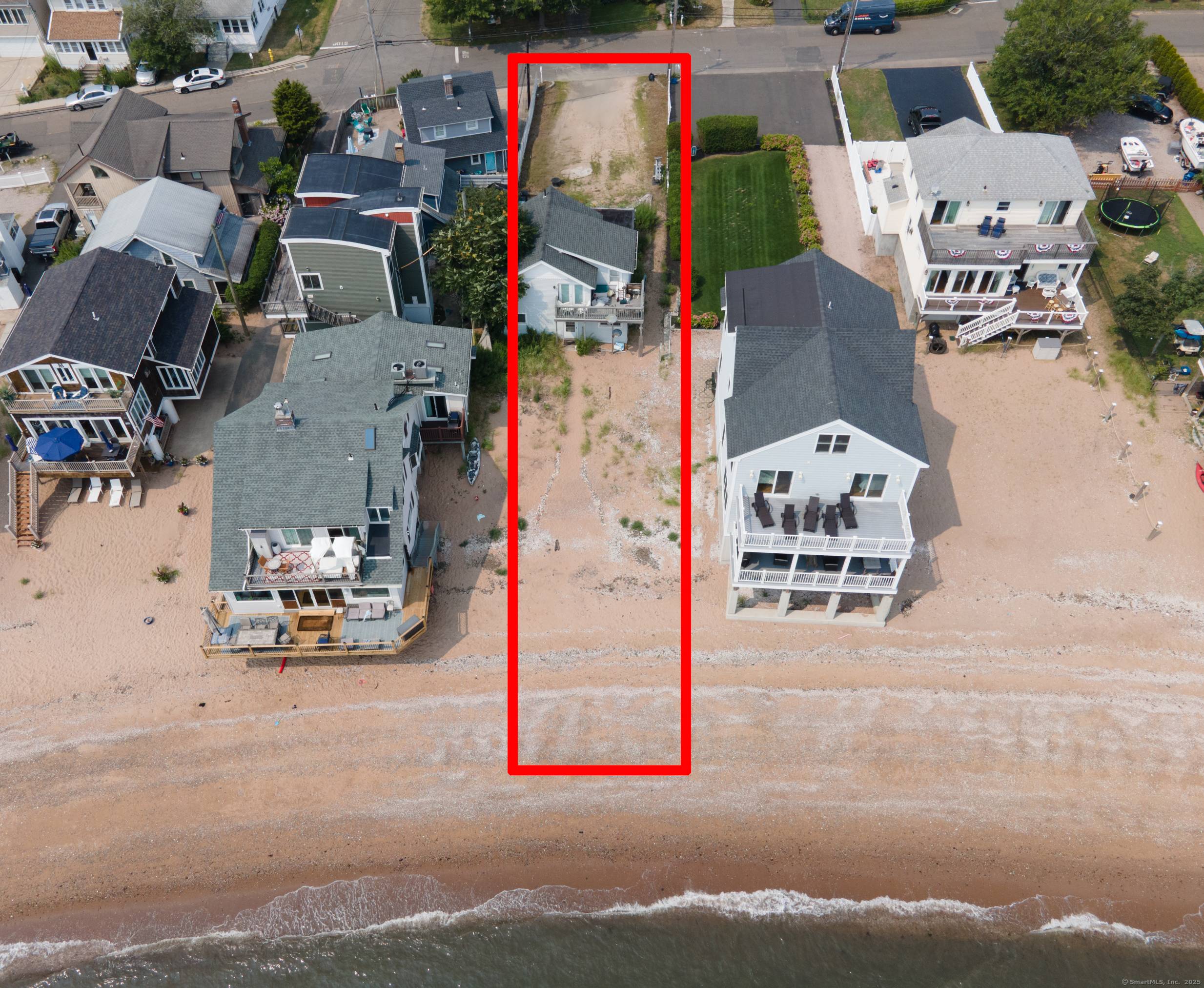 Rare opportunity to own Direct waterfront building lot with the capability to build a 2 family house or the beach house of your dreams.