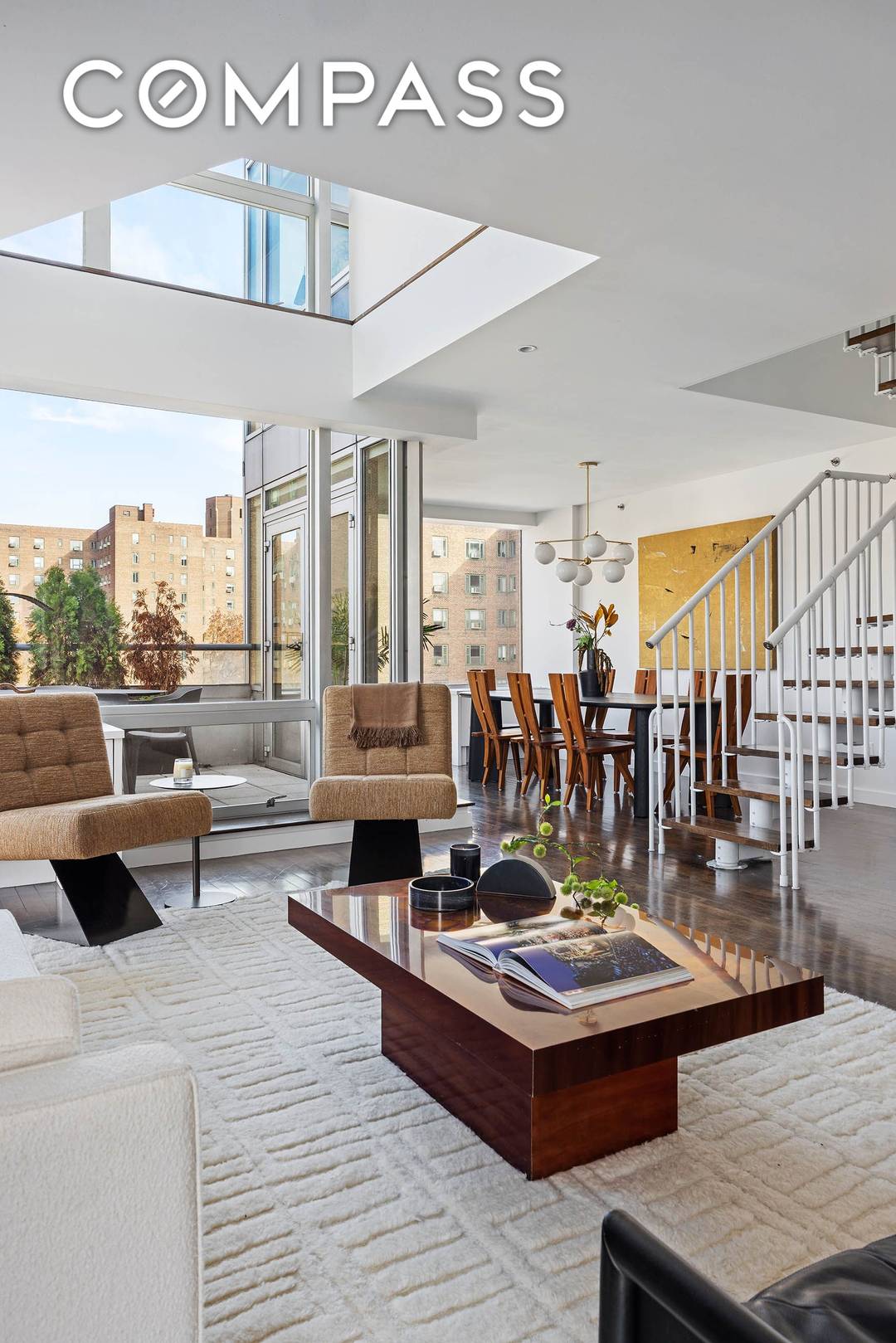 Bright, 4 bedroom, 4 bathroom luxury duplex penthouse on East 13th Street and 1st Avenue.