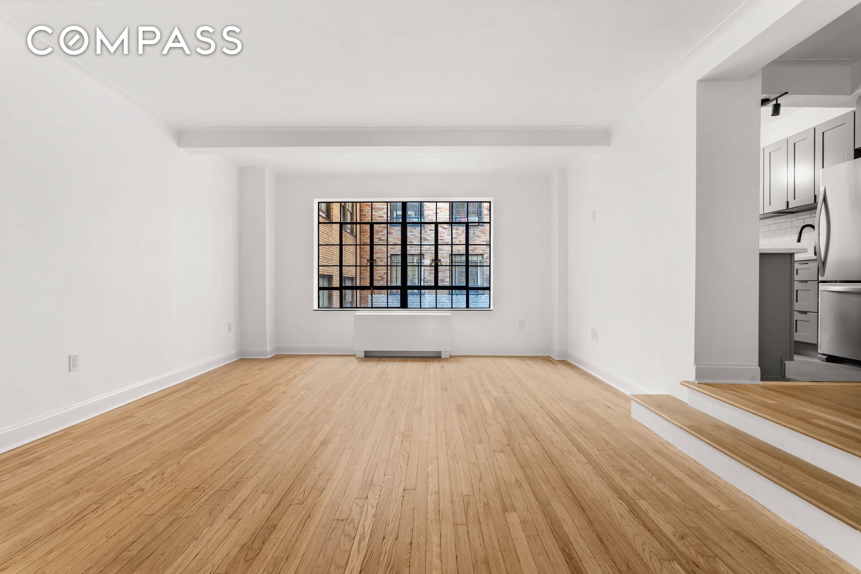 Newly gut renovated, architecturally redesigned, stunning one bedroom home.