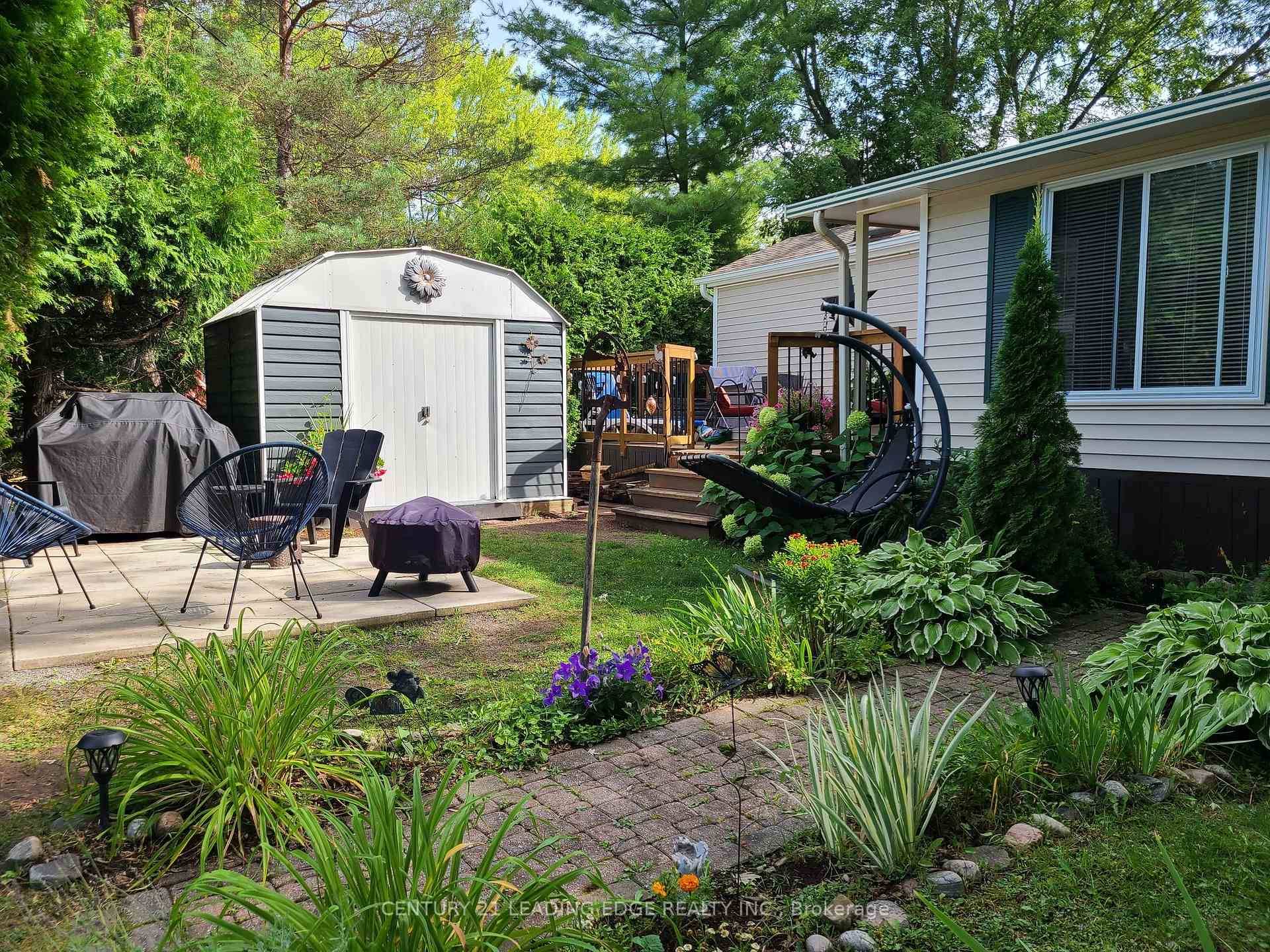 Escape to the Kawarthas and own this charming 38ft x 10ft 2 bedroom, 1 bath Park Model trailer at Nestle In Resort a perfect seasonal getaway for the whole family ...