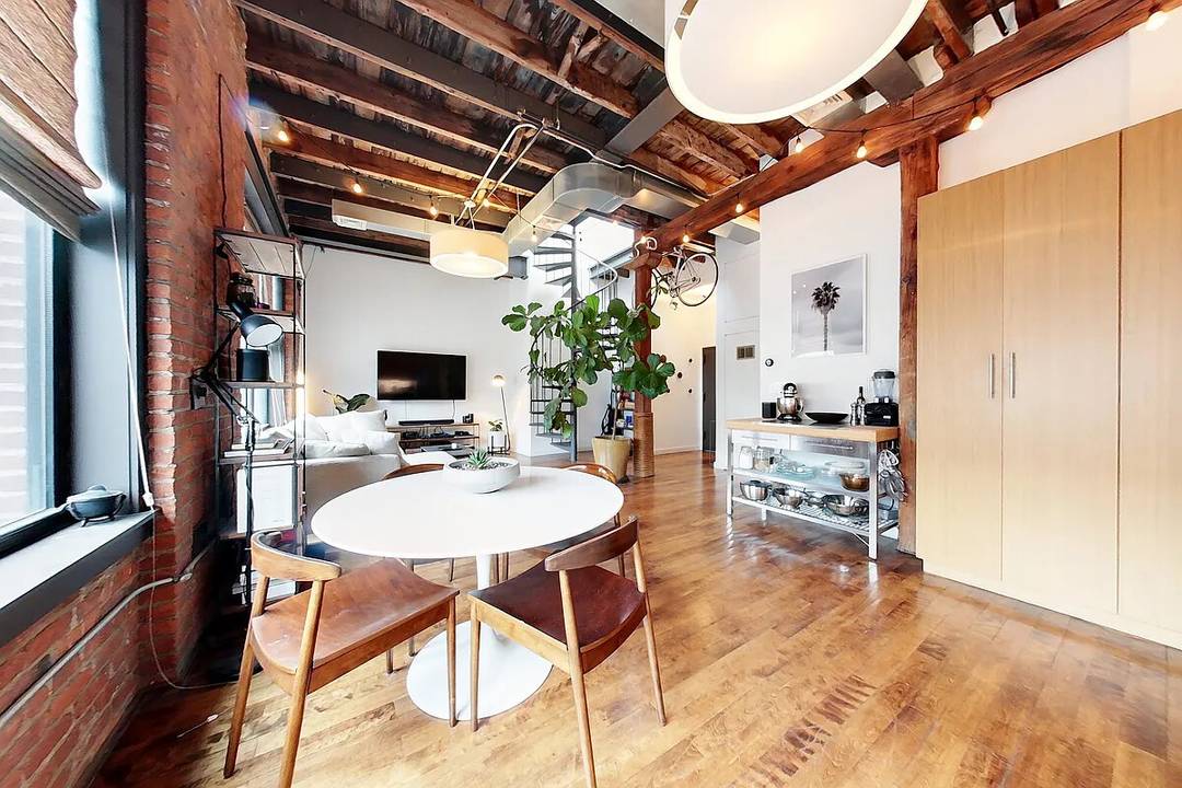 Spectacular Duplex Loft with Private Roof Deck at The Sophia Discover this spectacular 1915 bakery to loft condo conversion in the heart of the Northside of Williamsburg.