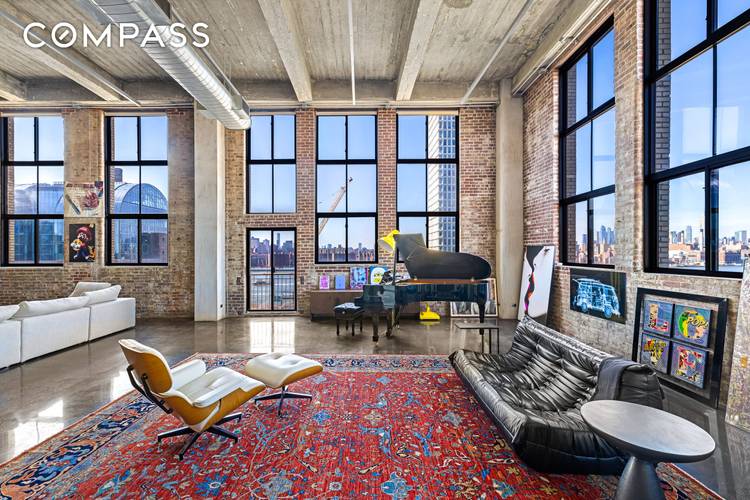 Originally a pre war industrial space, this one of a kind 2, 350 square foot home was created through the custom combination and expansion of two adjacent lofts, resulting in ...
