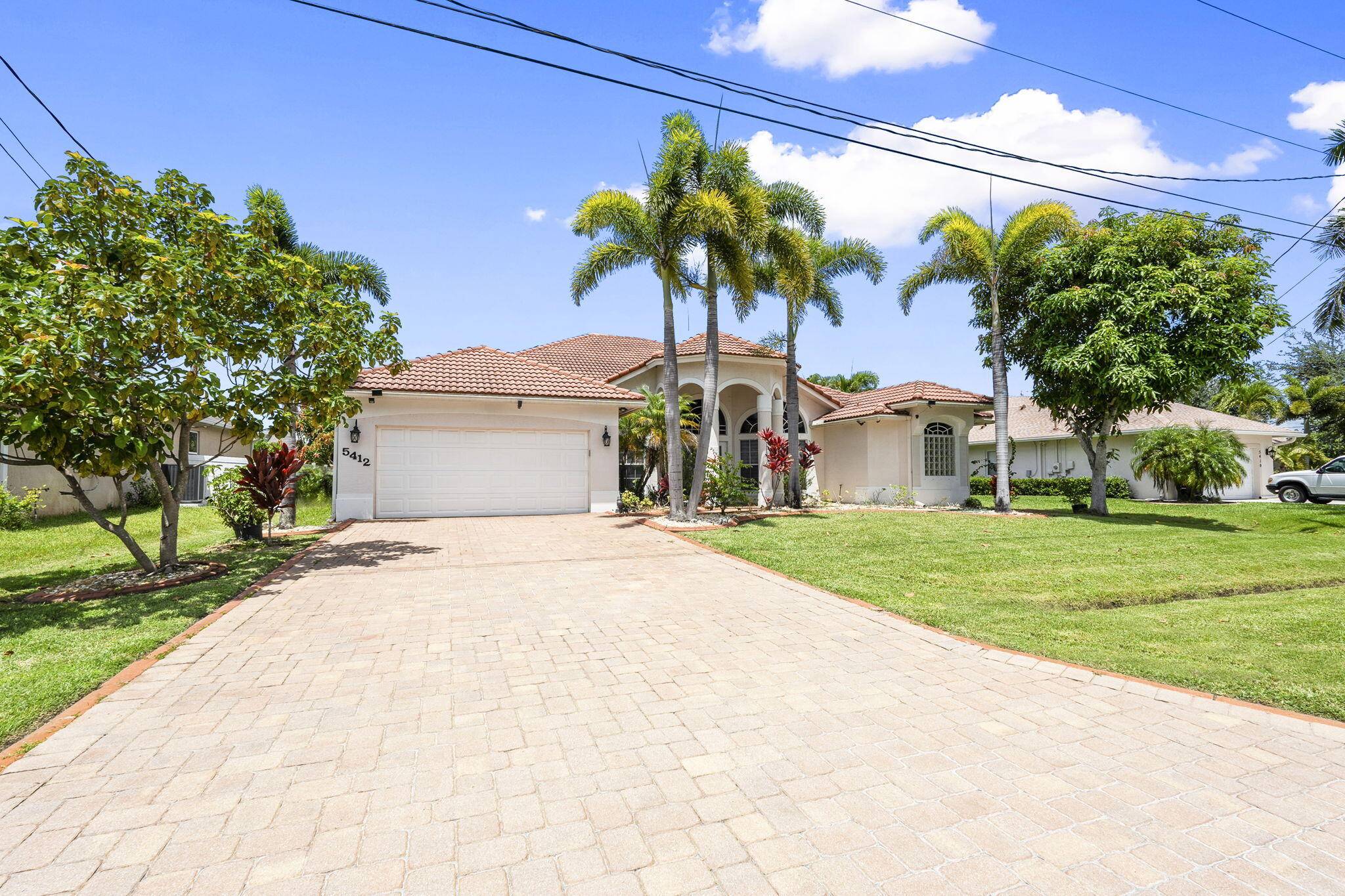 Elegant CBS Mediterranean style home with fully paid off solar panels for huge energy savings !