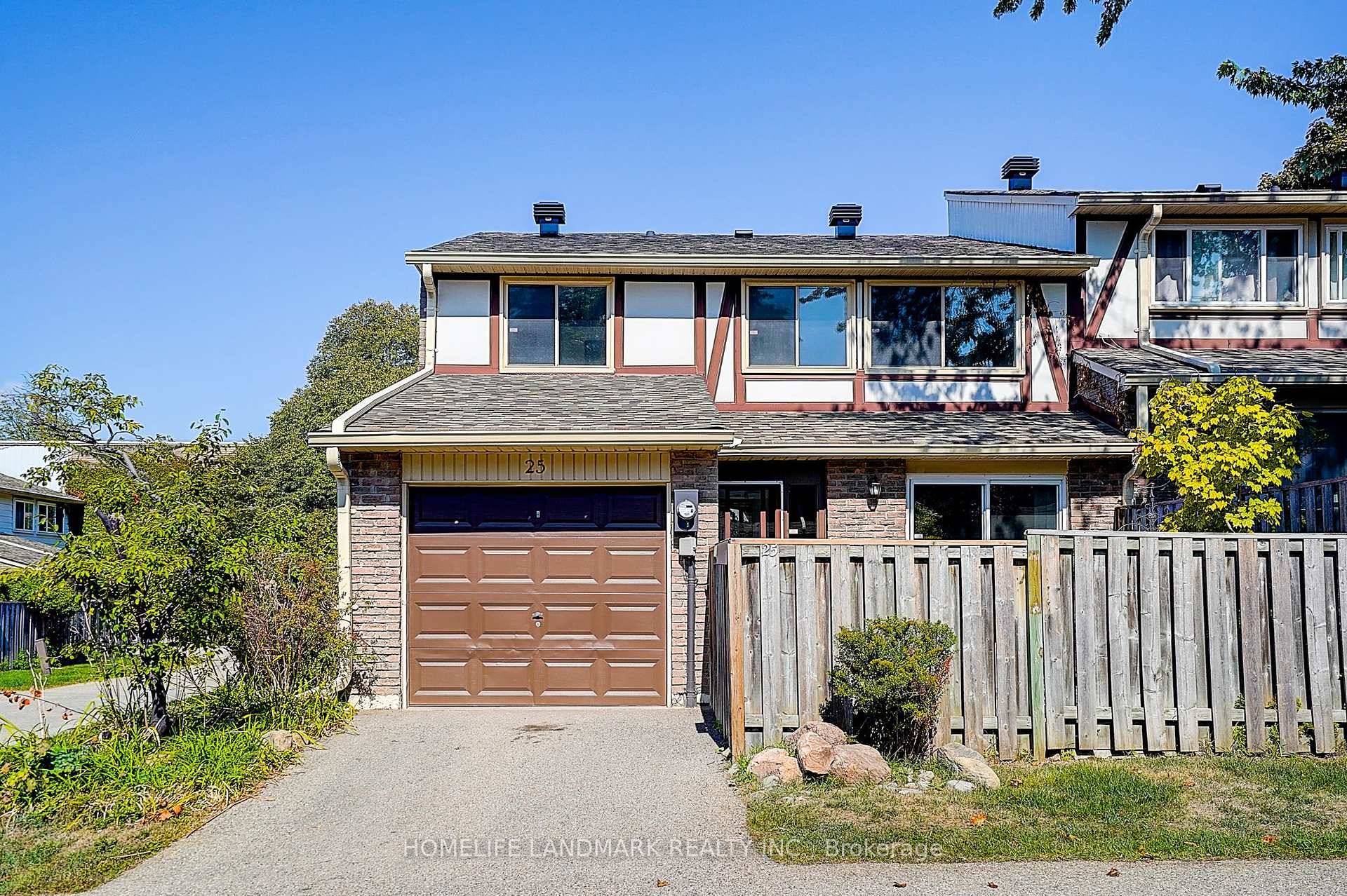 Welcome to this freshly painted premium end unit townhouse in a highly sought after North York community !