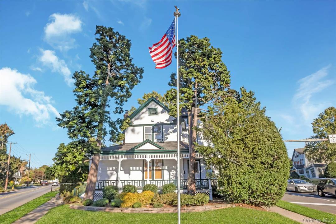 Gateway to Farmingdale Village, magnificent Victorian style Colonial zoned R O, Residence Office, 2, 247 sq ft of living space.