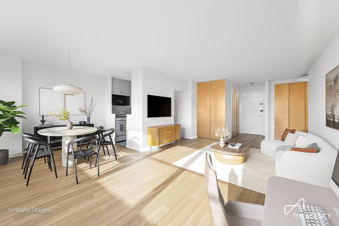 1 BR ALCOVE AVAILABLE PARKING SPACE This spacious 1 BR apartment with a dining alcove was upgraded some time ago, but its pricing accommodates a complete renovation tailored to your ...