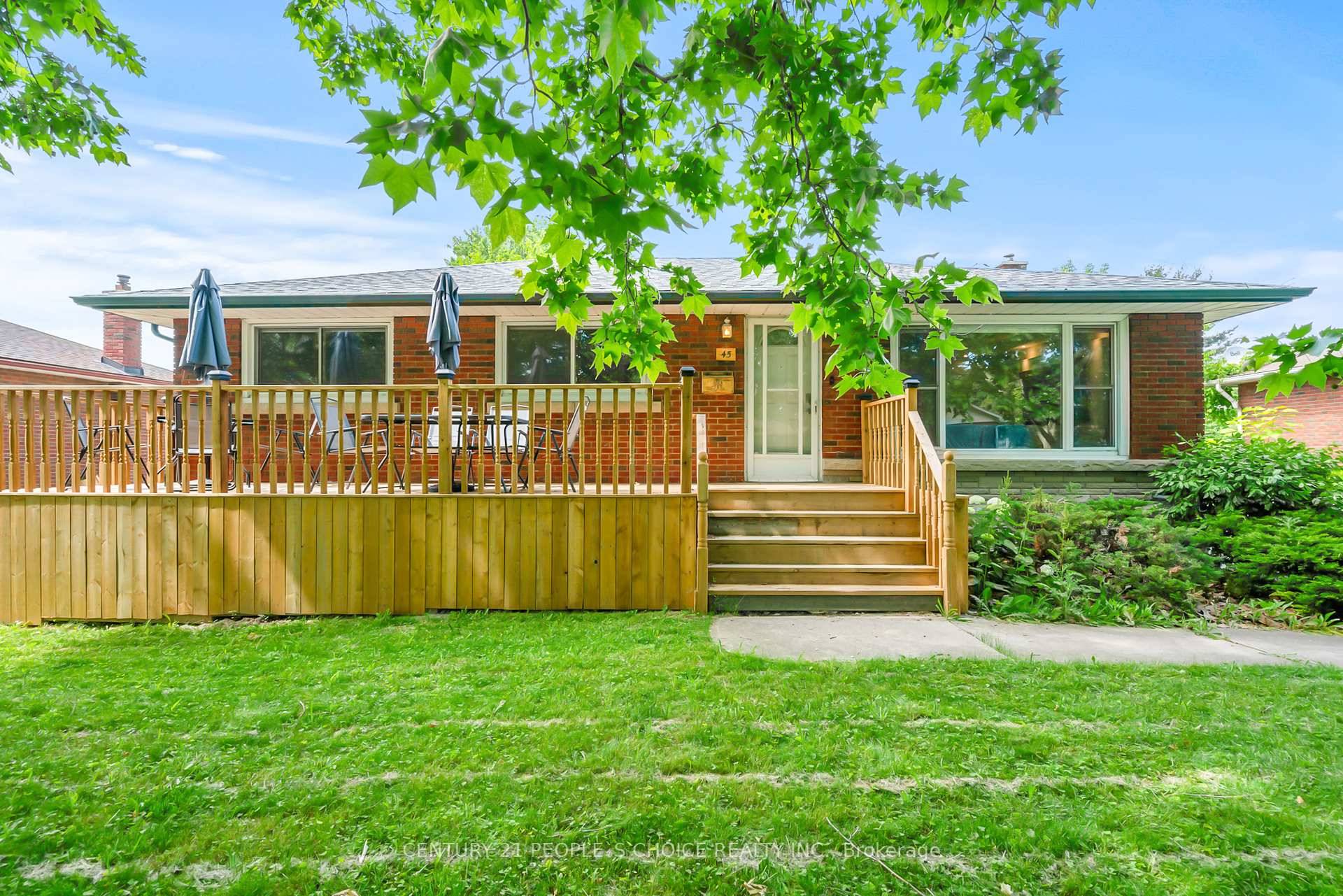 Welcome to 45 Chestnut Street W, a beautifully maintained bungalow located in the highly desirable Glenridge neighborhood.