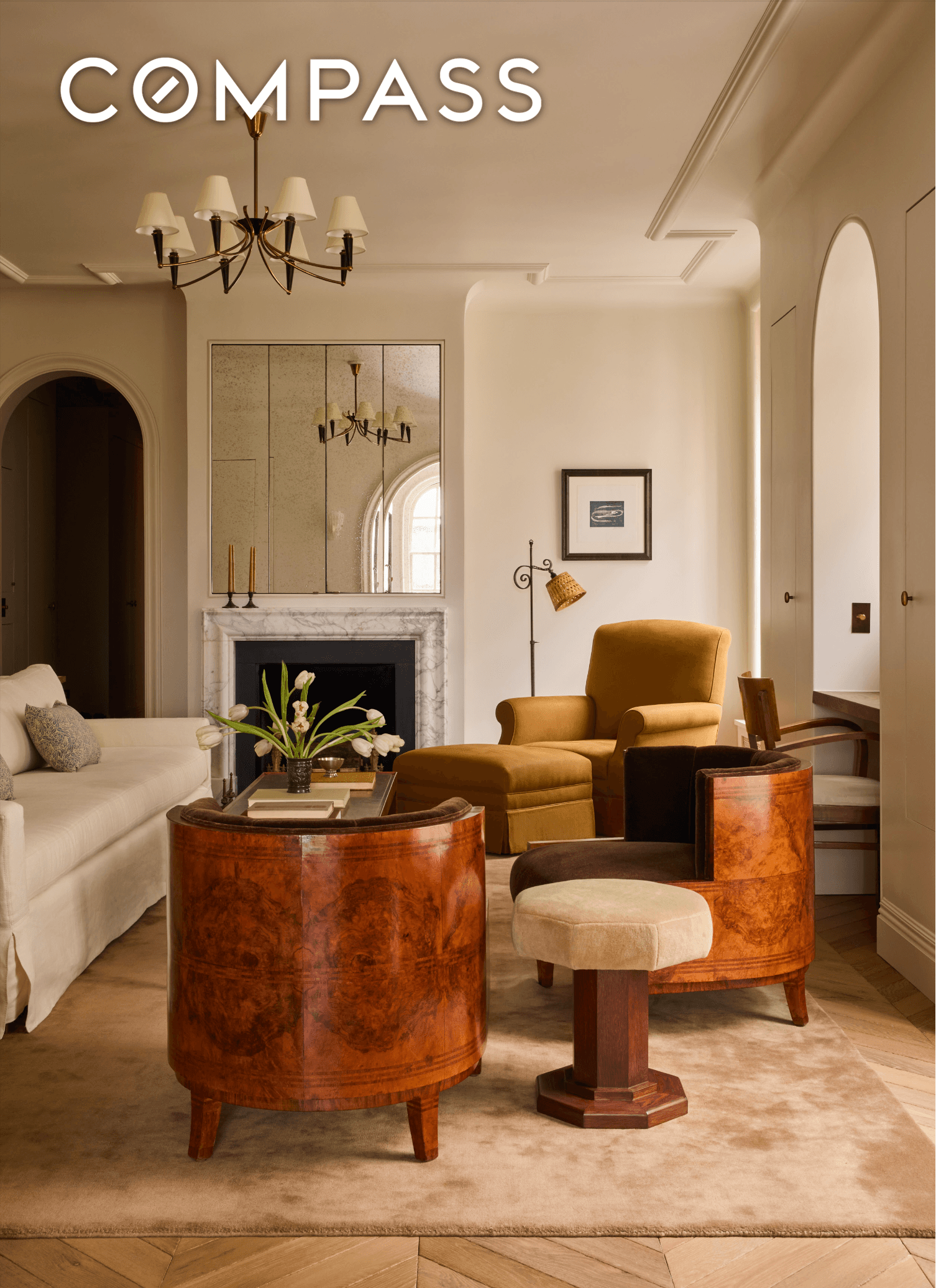 Life can be a dream in your private wing atop the Ansonia.