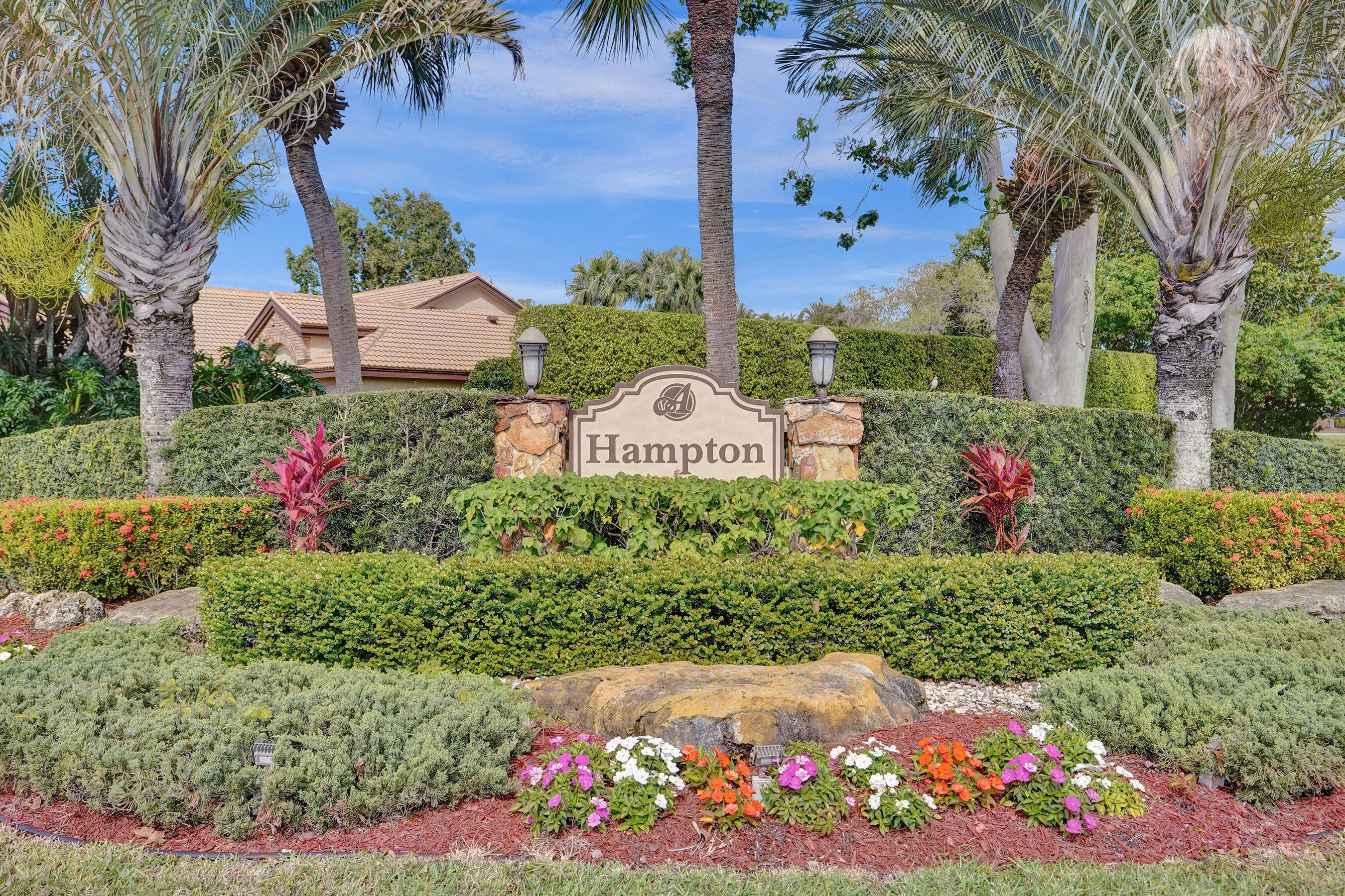 Welcome to The Hampton where modern luxury meets timeless sophistication.
