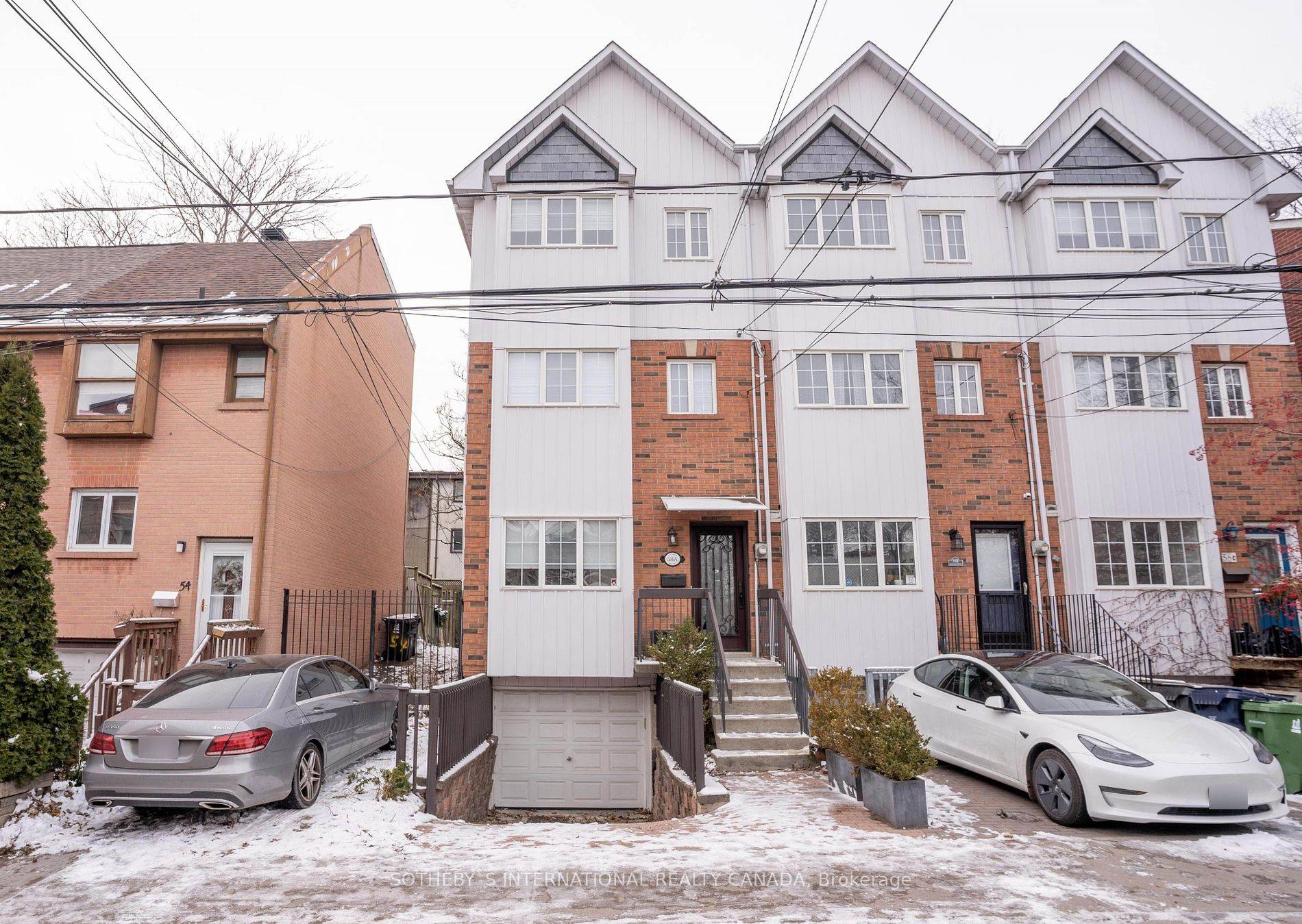 Three Bedroom Townhouse On A Quiet Lane With Garage, Fenced Rear Garden, And Private 3rd Floor Roof Deck.