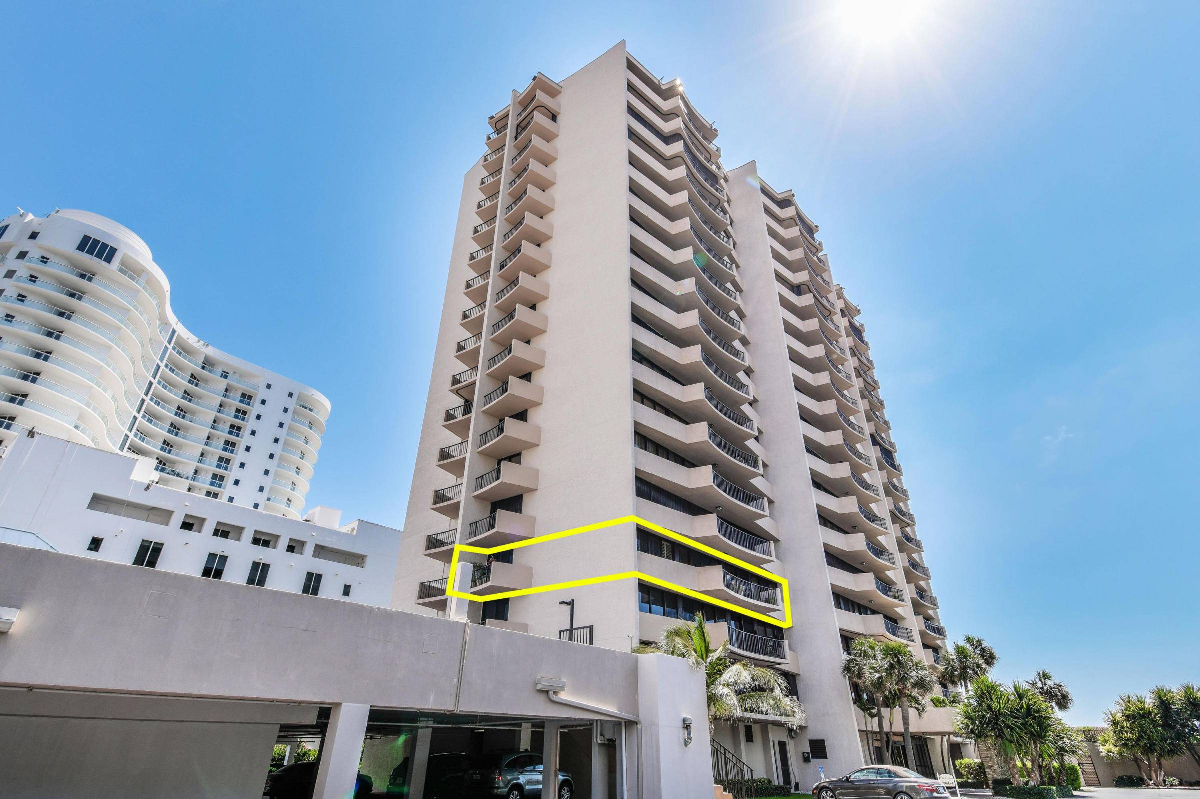 This stunning condo is available either furnished showcasing beautiful interiors.
