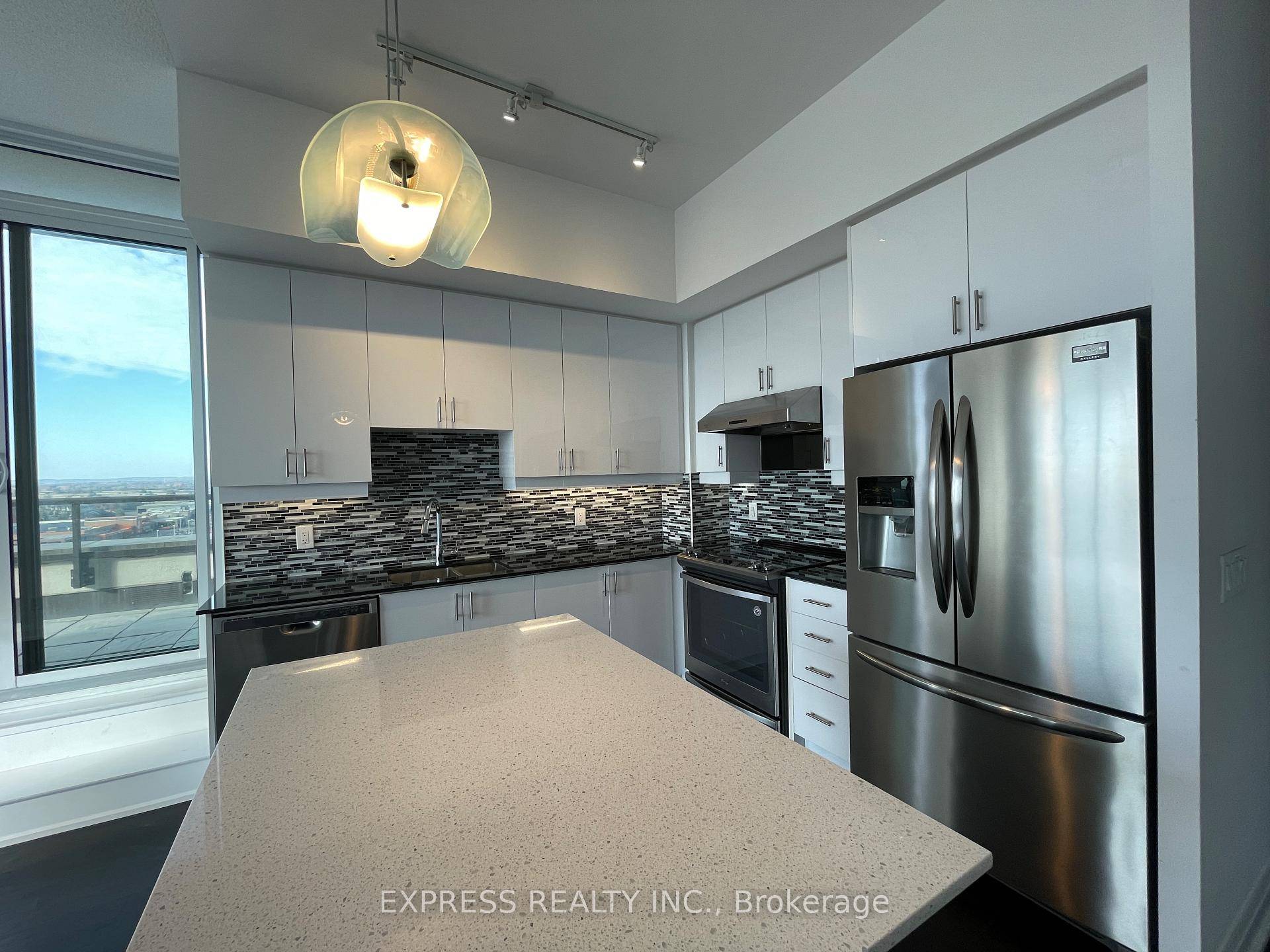 Spectacular 2 Bedroom Den Northwest Corner Unit With Parking And Locker, Open Concept Kitchen, Centre Island, 10' Ceiling, Floor To Ceiling Windows amp ; 200 Sf Terrace Arthouse Condos In ...