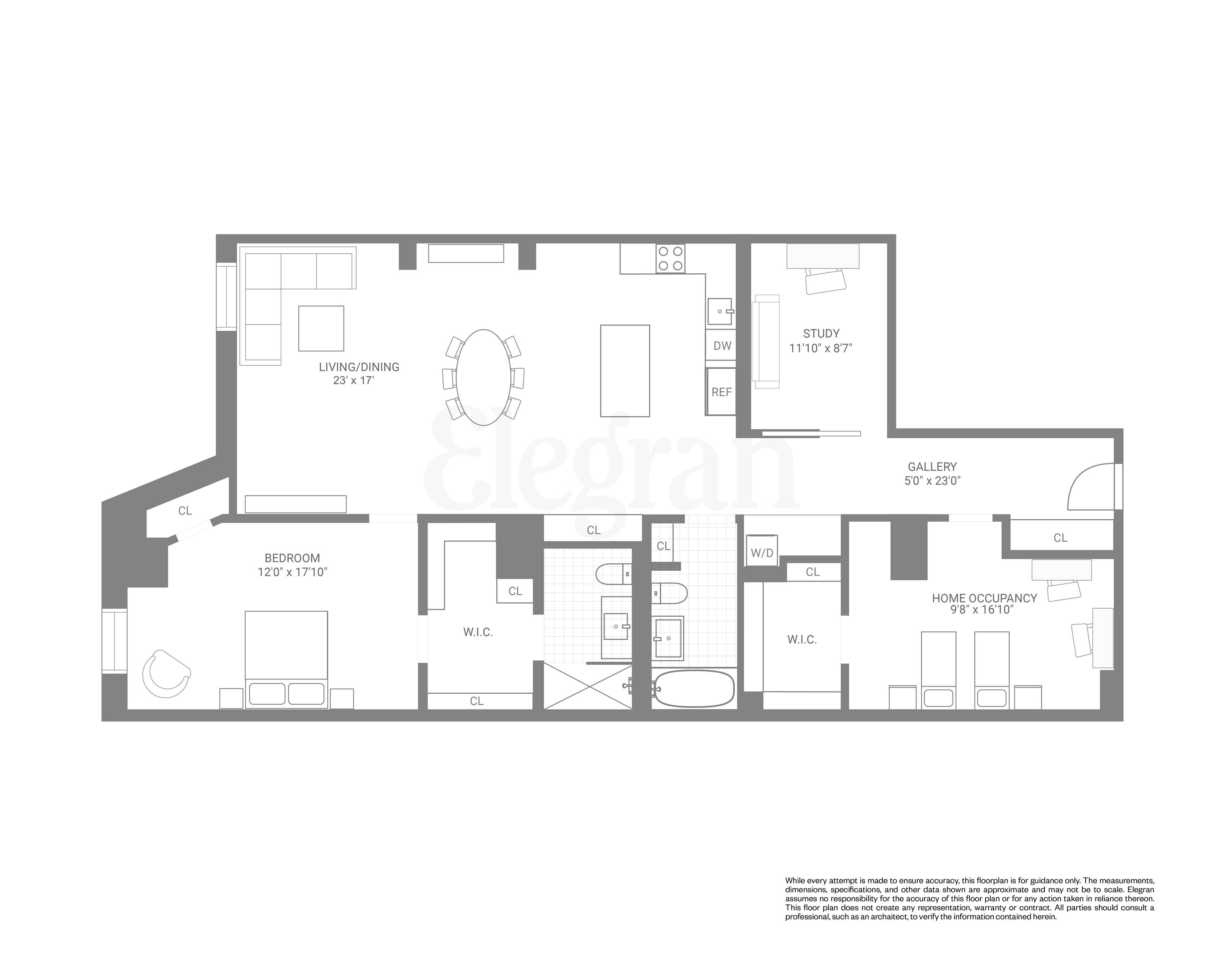Lives Like a 3 Bedroom Loft in a landmark Art Deco building.