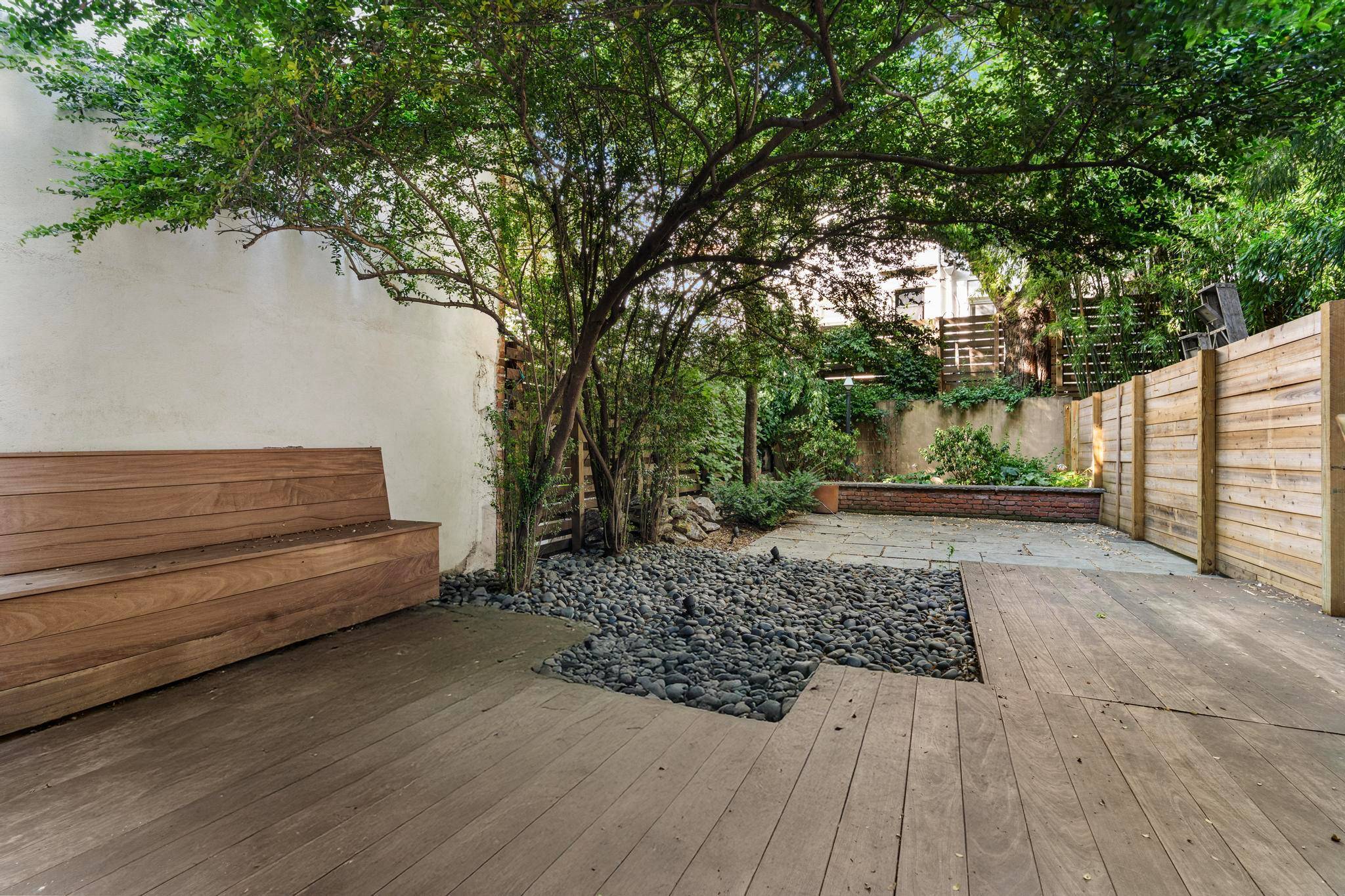 Spacious Two Bedroom, One and a Half Bath Duplex with Private Patio in a Classic Upper West Side Brownstone Welcome to 117 West 87th Street, Unit 1 a charming and ...