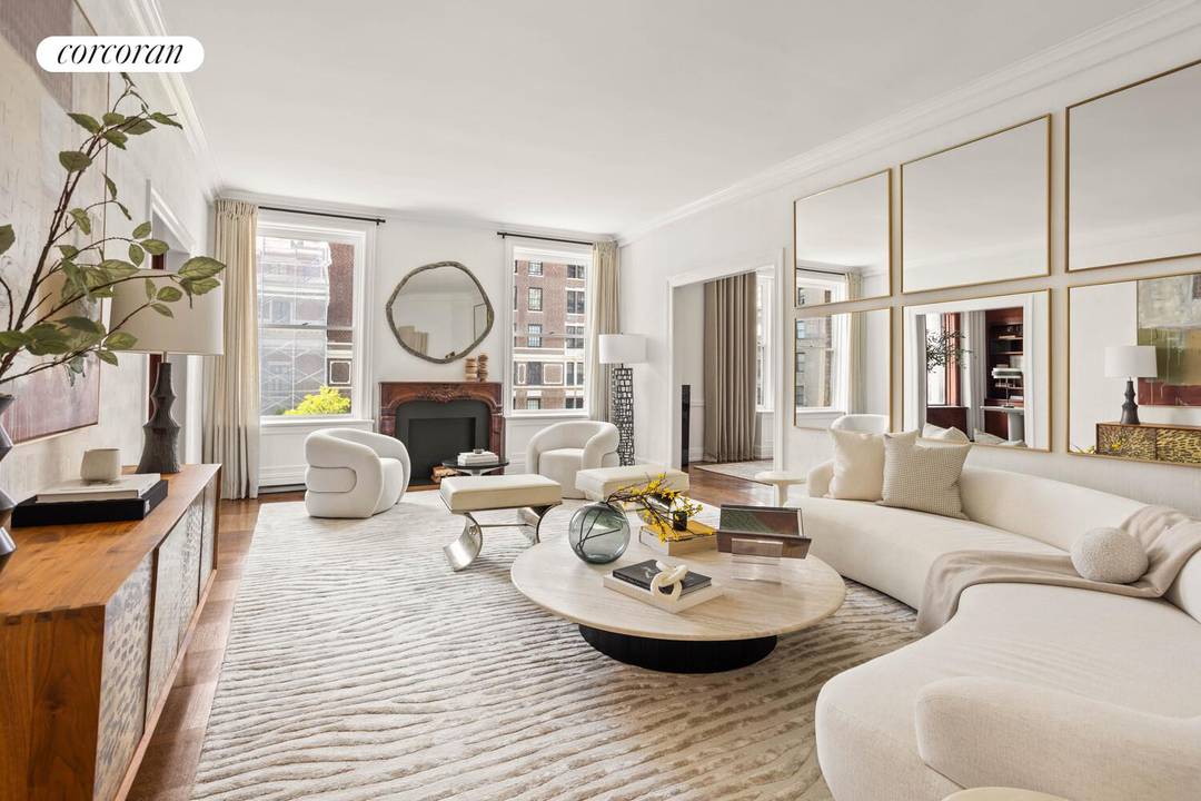Classic Park Avenue Elegance 7 Room Prewar Gem 565 Park Avenue, Residence 4W Offered in Move In Condition 3 Bedrooms 3 Bathrooms Staff Room Office Full Service Prewar Co op ...