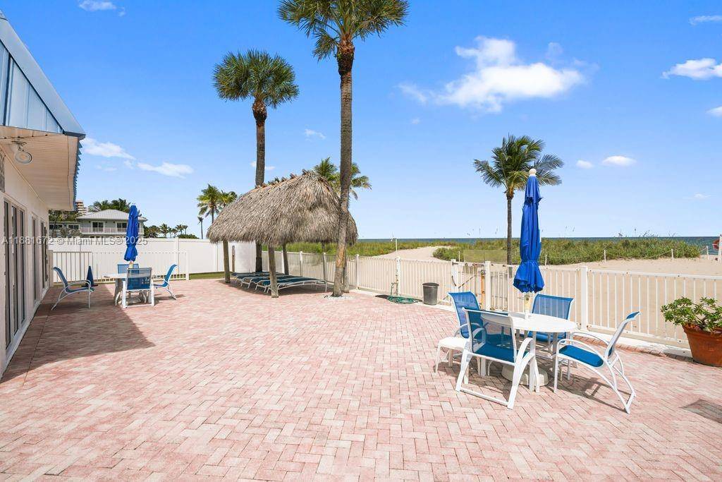 BRING YOUR TOOTHBRUSH ! Resort Style living, directly across from beach.