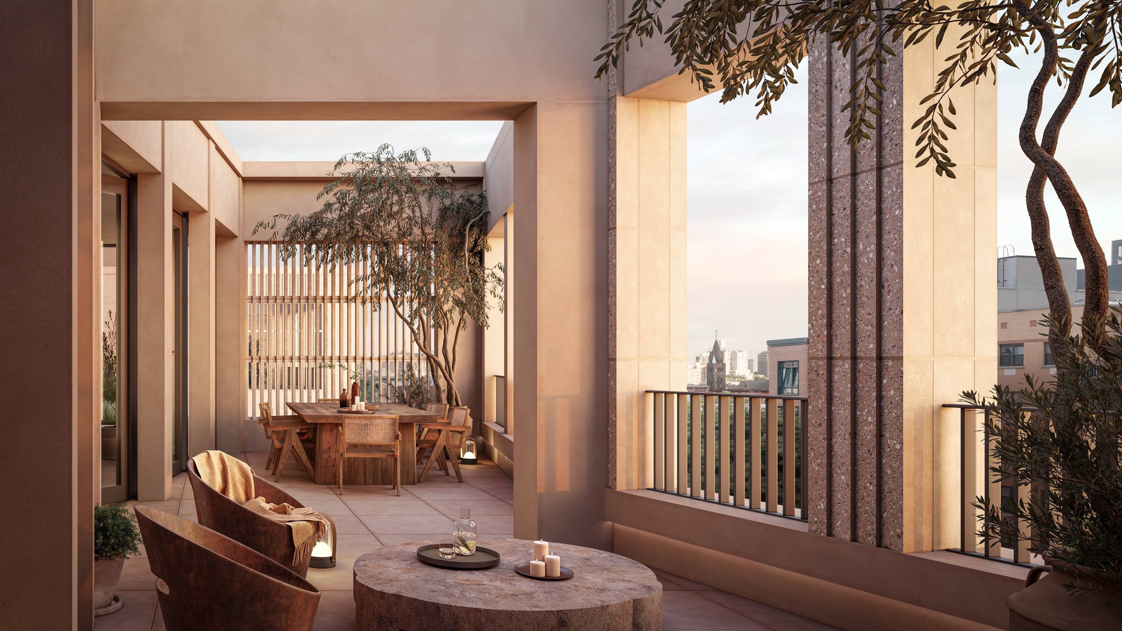 Introducing Penthouse PH704W, a truly one of a kind three bedroom, two and a half bathroom penthouse residence blending traditional elements with a stylish modern design.