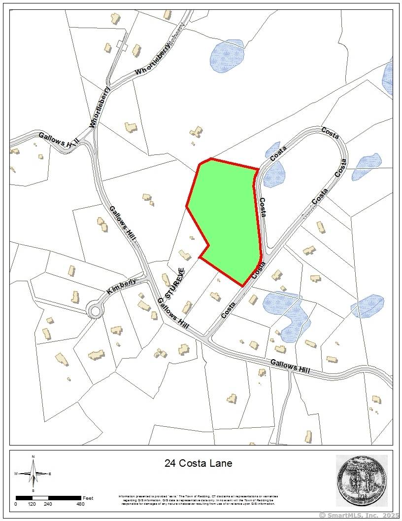 Beautiful, subdividable building lot in highly sought West Redding.