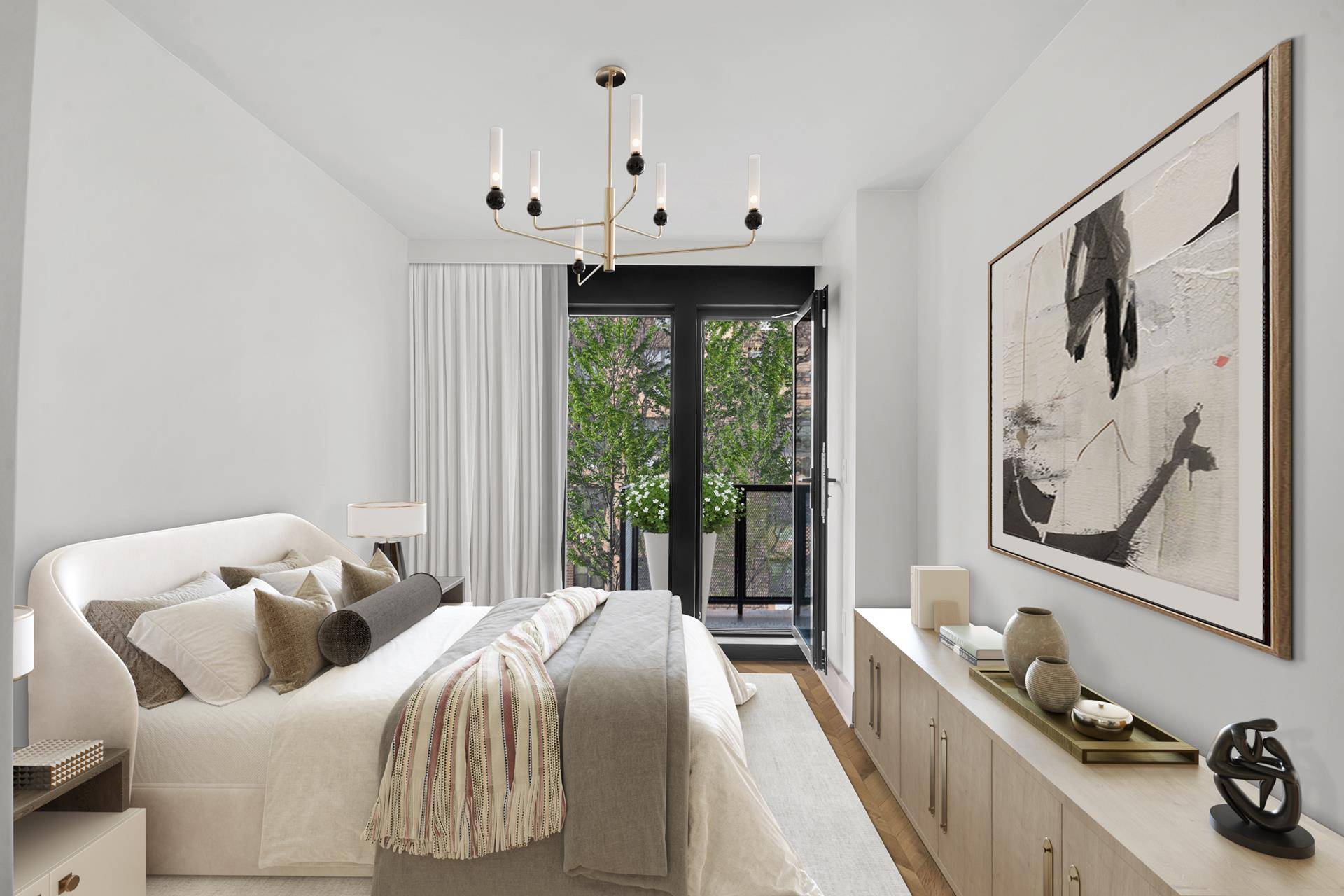 Welcome to an exquisite 1980 square foot duplex residence where timeless sophistication meets contemporary luxury.