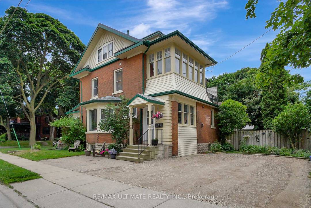 Charming Second Level Fully Furnished Unit in Beautiful Century Home located in Prime Kitchener Location !